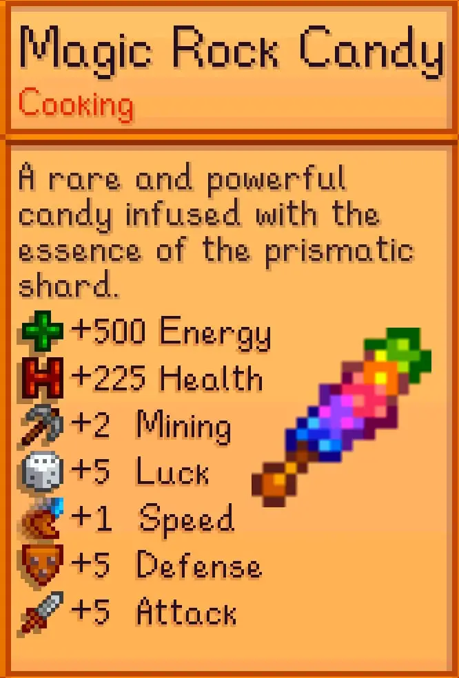 Image of Magic Rock Candy in Stardew Valley