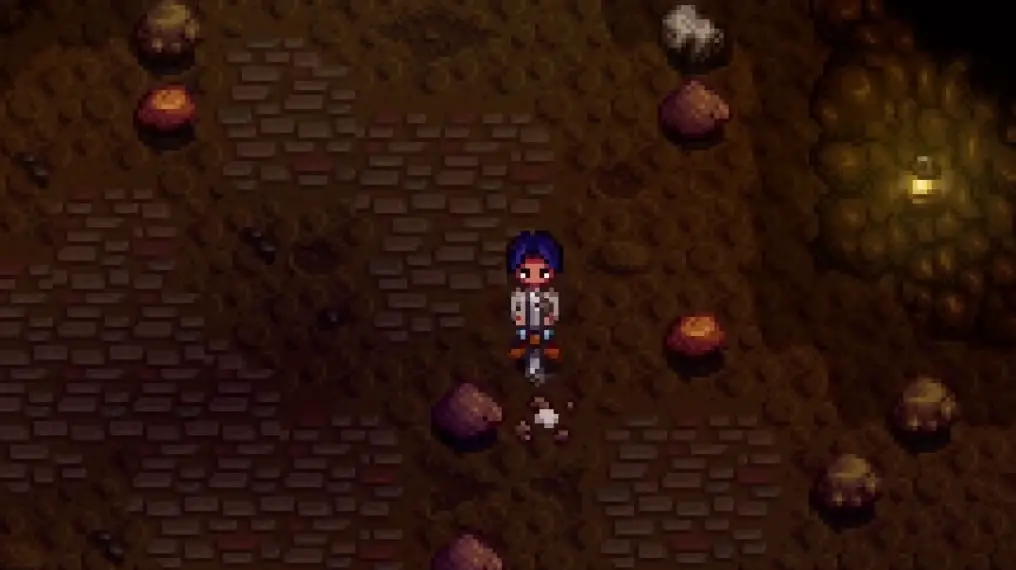 Character mining in Stardew Valley