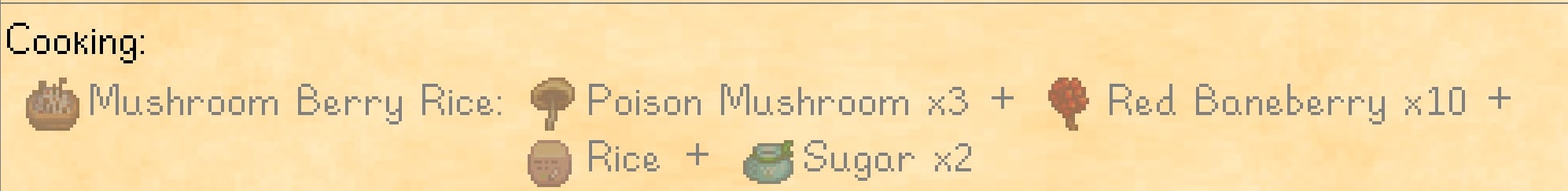 Mushroom Berry Rice