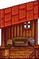 A screenshot of the stable in Stardew Valley