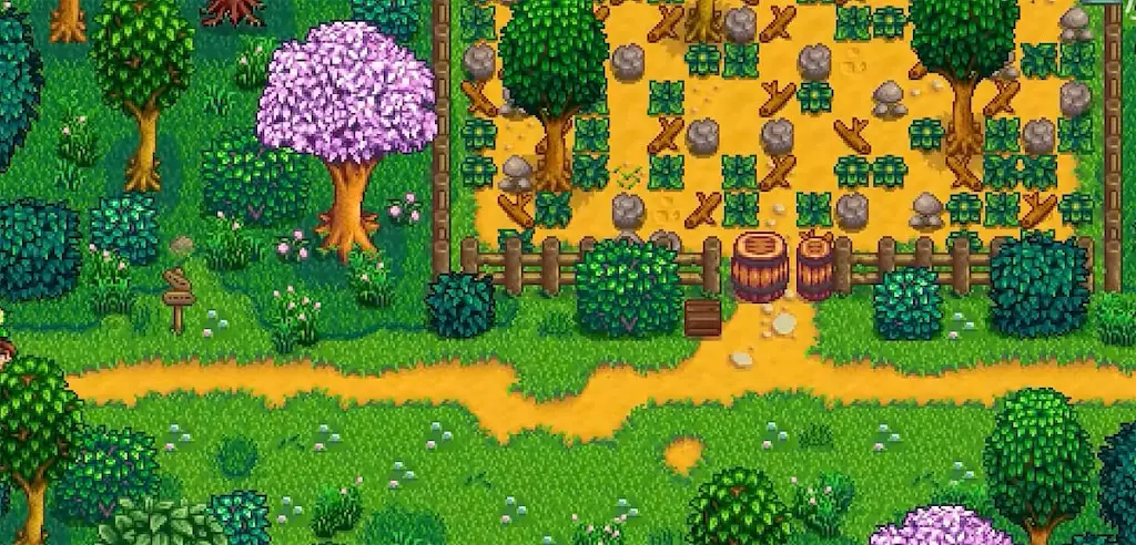 Old Community Garden in Stardew Valley Expanded