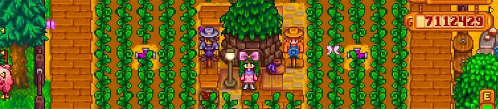 A Deluxe Scarecrow in Stardew Valley