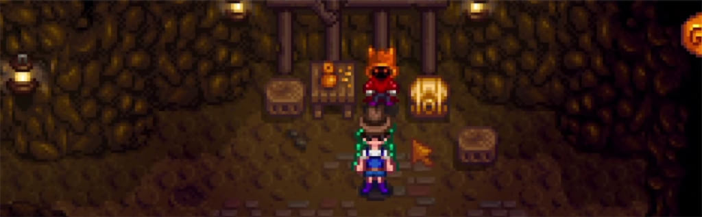 A character named Dwarf in Stardew Valley