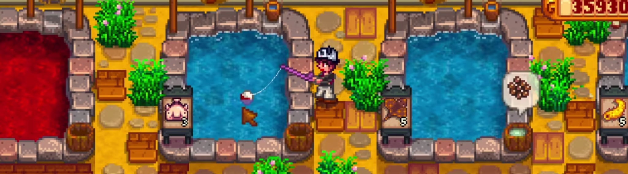 Fishing in the Fish Pond