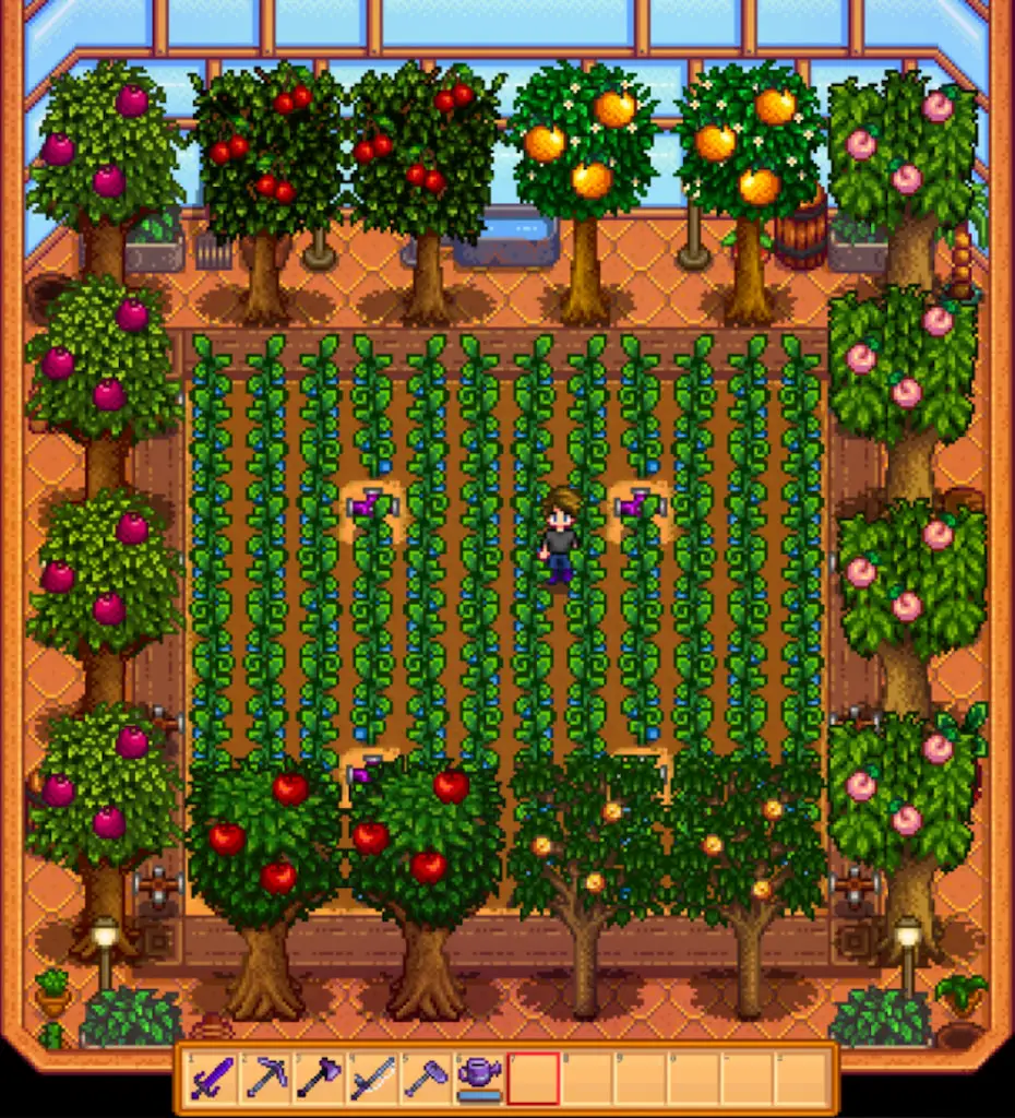 Mastering Fruit Tree Spacing in Stardew Valley