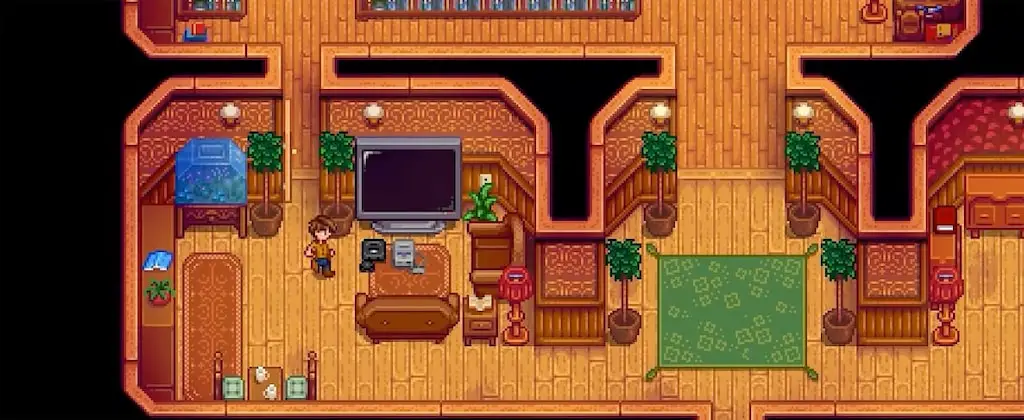 Living Room in Stardew Valley Expanded