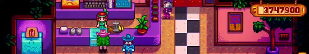 Image showing the movie theater in Stardew Valley