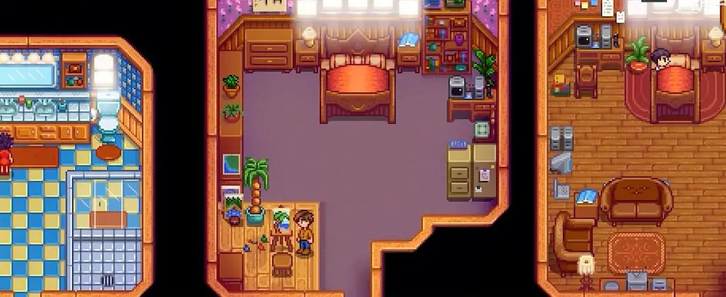 Olivia's Bedroom in Stardew Valley Expanded