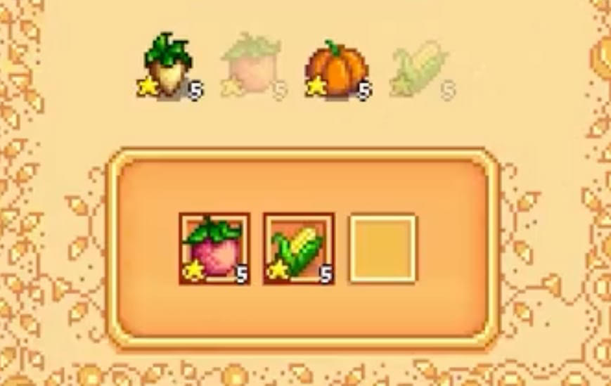 An image of the Quality Crops bundle from Stardew Valley game