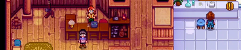 A screenshot of Robin's shop in Stardew Valley