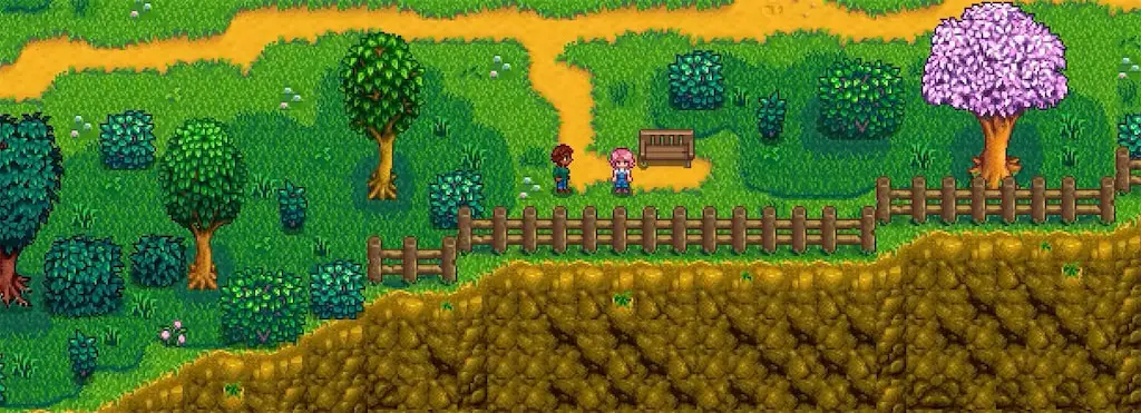 Scarlett and Sofia chatting in Stardew Valley Expanded