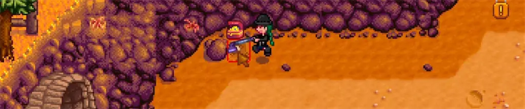 A screenshot of Secret Notes #16 in Stardew Valley