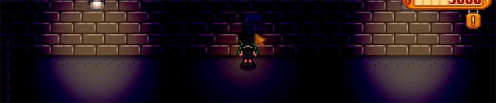 secret in dark tunnel stardew