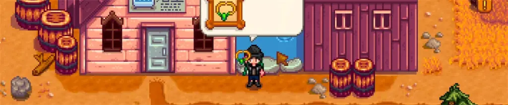 A screenshot of Secret Notes #25 in Stardew Valley
