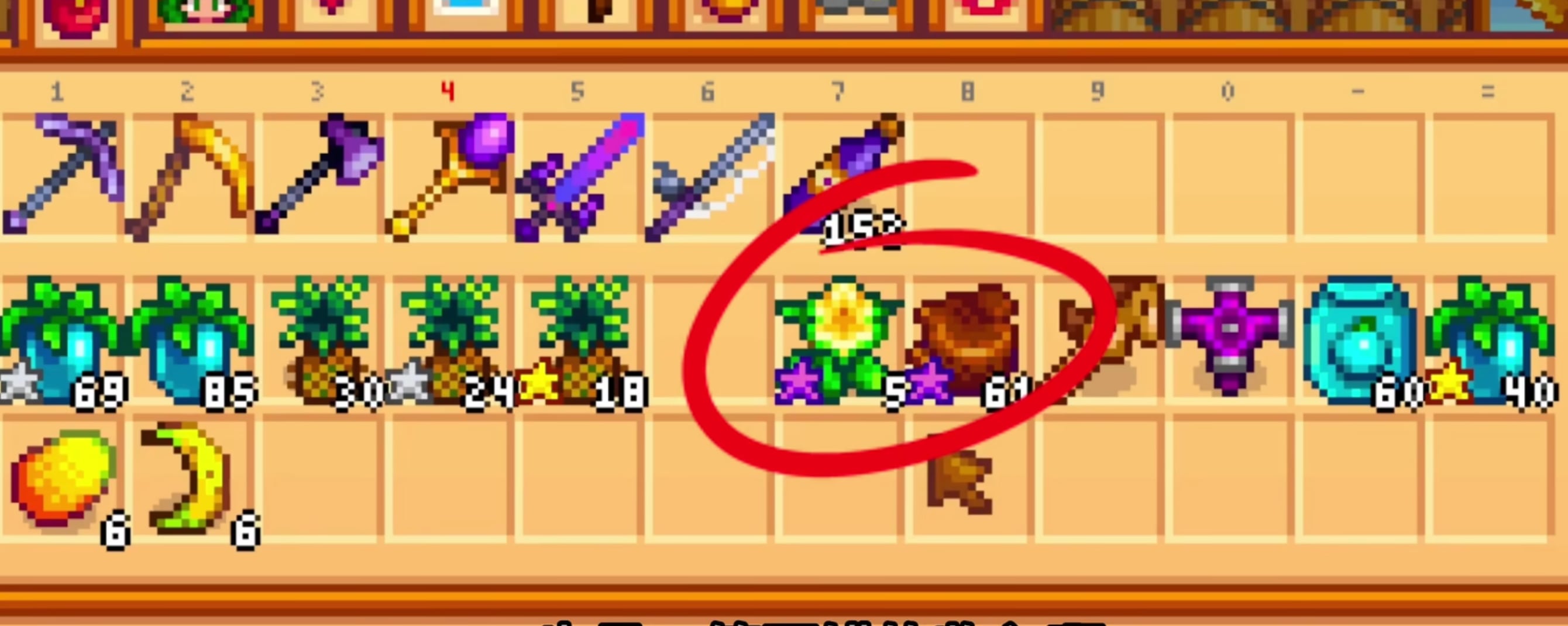 Truffles in Stardew Valley