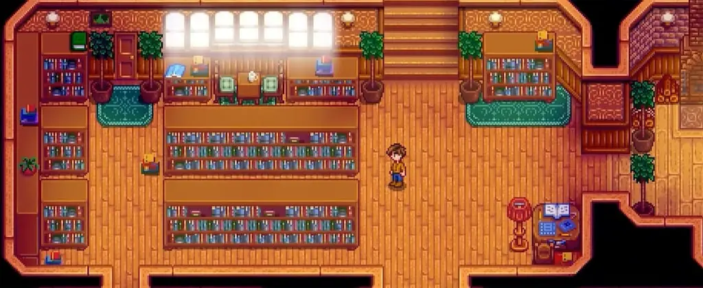 Victor's Library in Stardew Valley Expanded