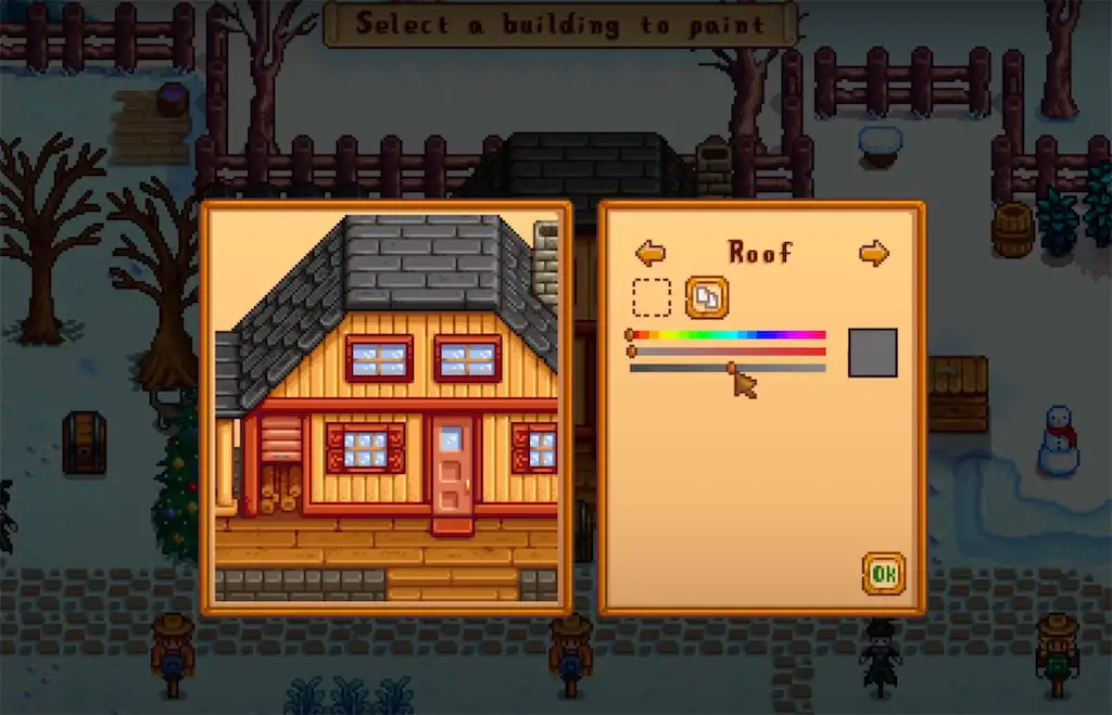 Stardew Valley House Paint