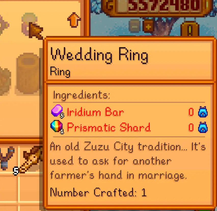 Crafting the Wedding Ring