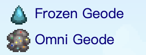 Frozen and Omni Geode