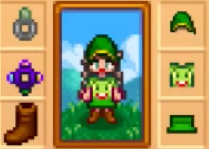 Green Zelda Set