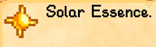 Stardew Valley Solar Essence