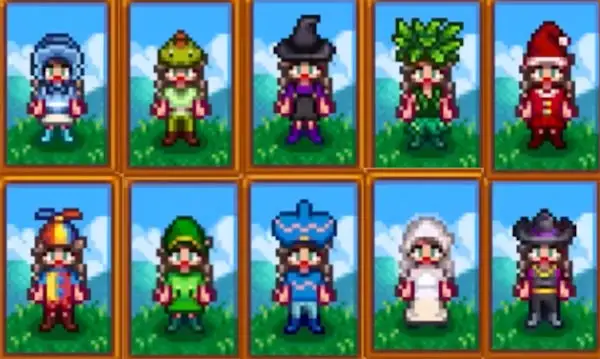 stardew valley outfit ideas no mods